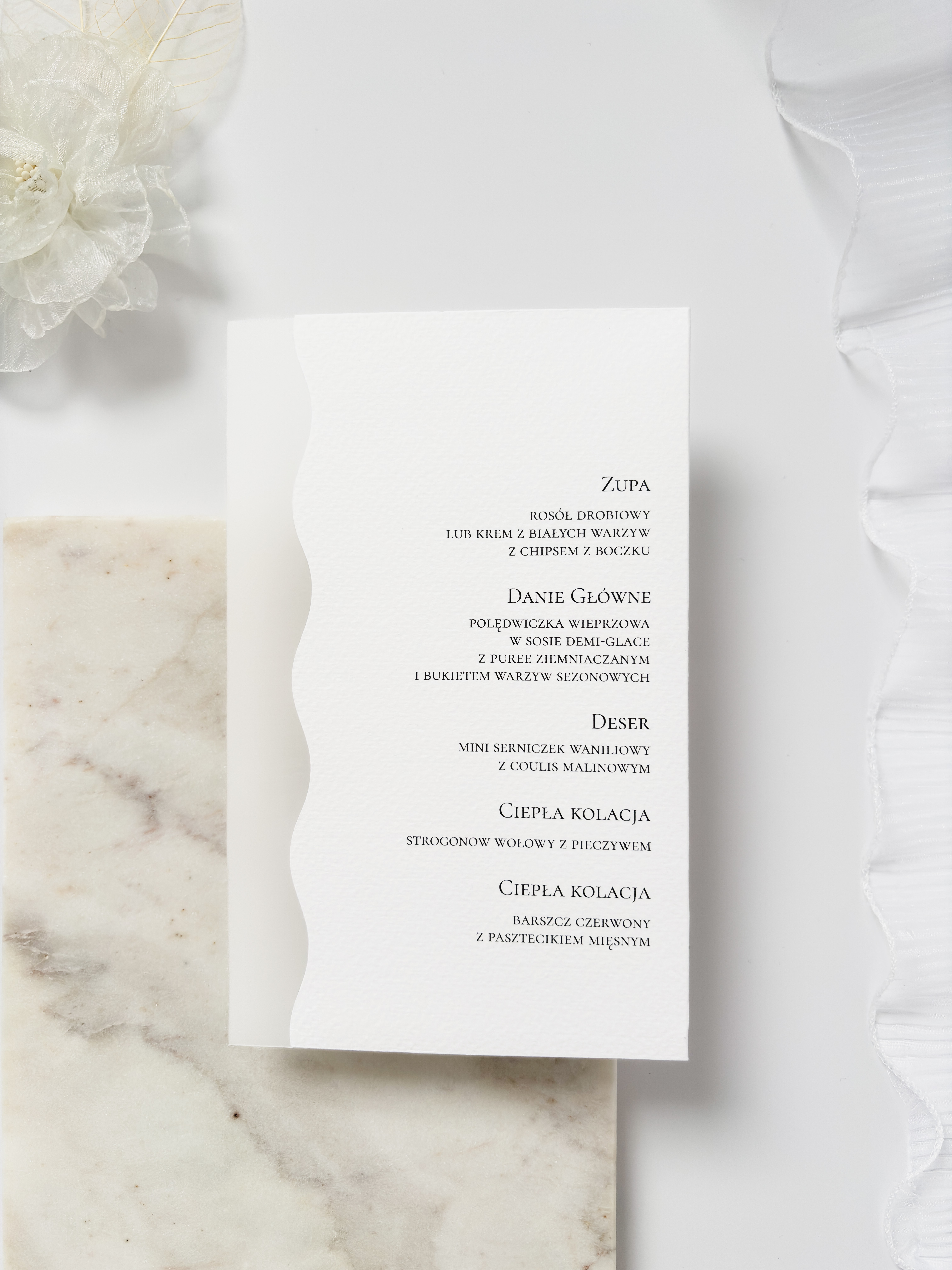 IMG_3056 nowoczesne menu weselne z winietką faliste
