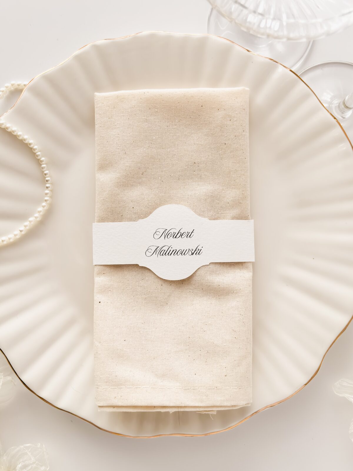 Winietka - obrączka na serwetkę