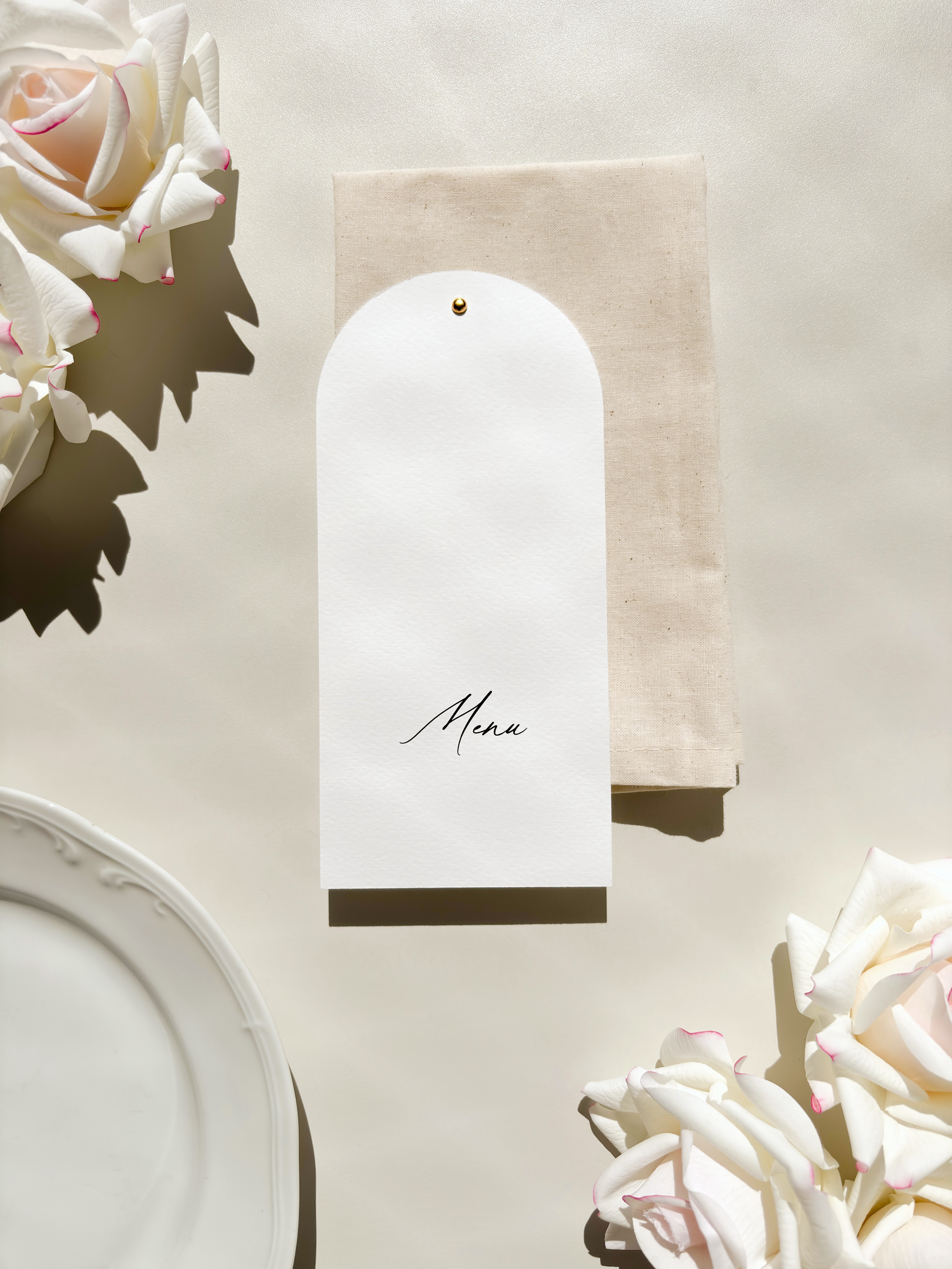 menu weselne na talerz