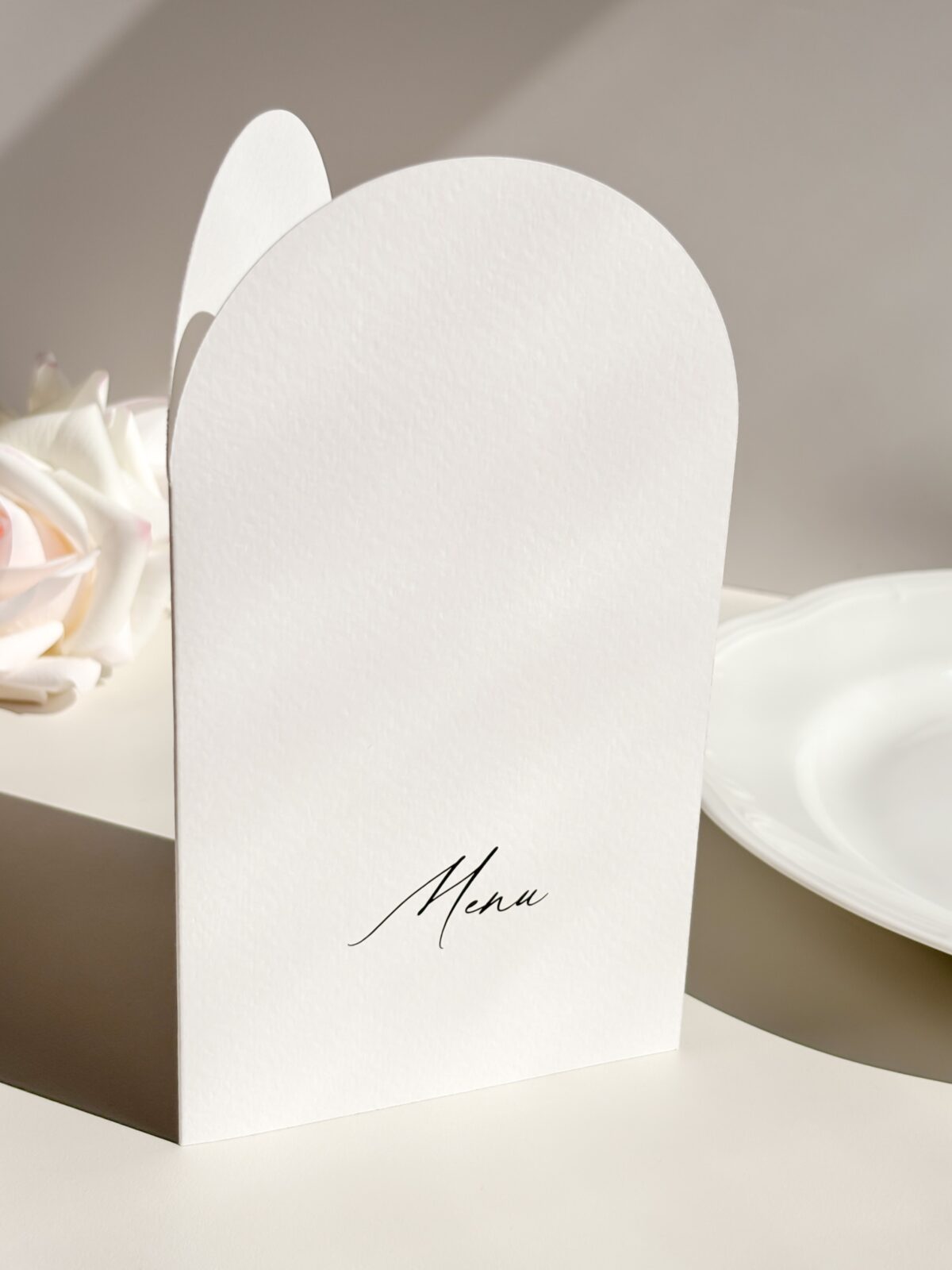 menu stojące
