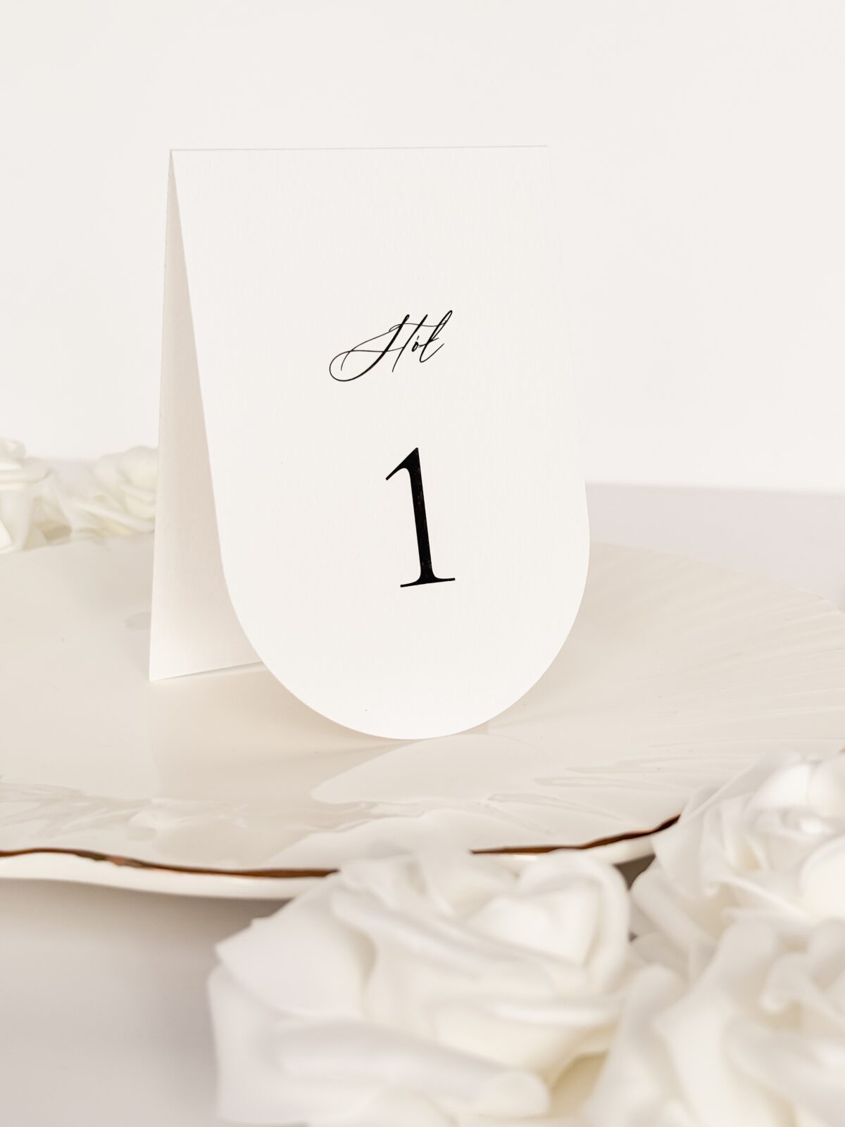 numer stołu weselnego